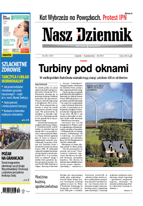 Nasz Dziennik z dnia 08.10.2015 wydanie PDF