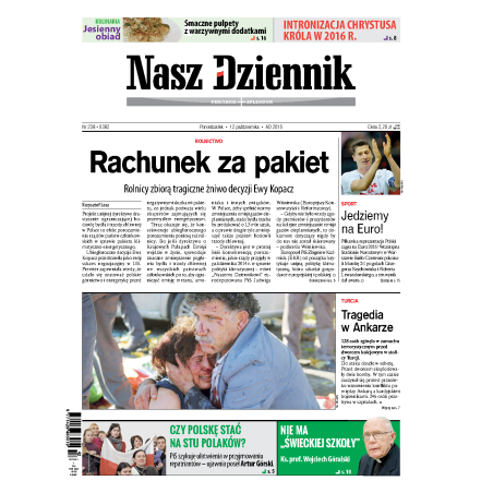 Nasz Dziennik z dnia 12.10.2015 wydanie PDF