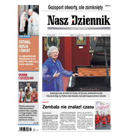 Nasz Dziennik z dnia 13.10.2015 wydanie PDF