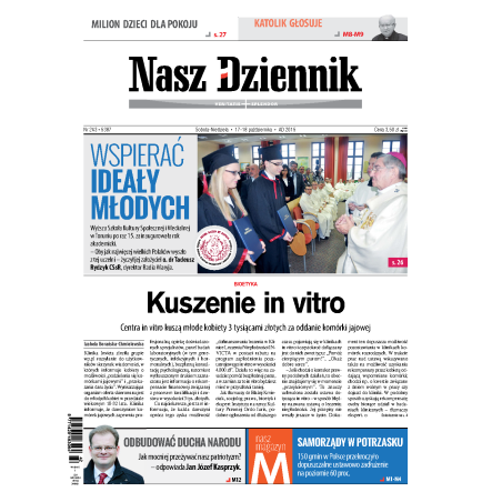 Nasz Dziennik z dnia 17.10.2015 wydanie PDF