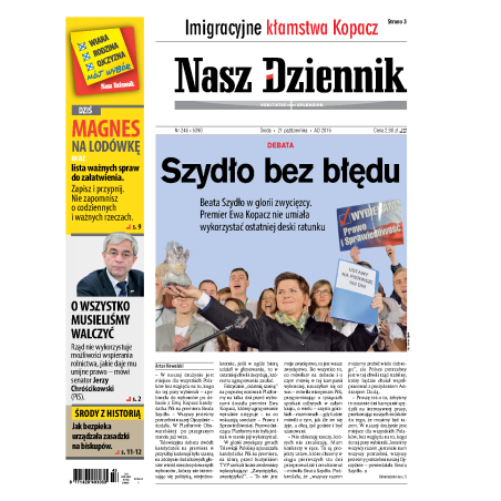 Nasz Dziennik z dnia 21.10.2015 wydanie PDF