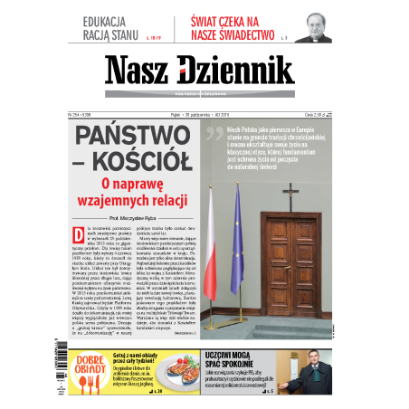 Nasz Dziennik z dnia 30.10.2015 wydanie PDF