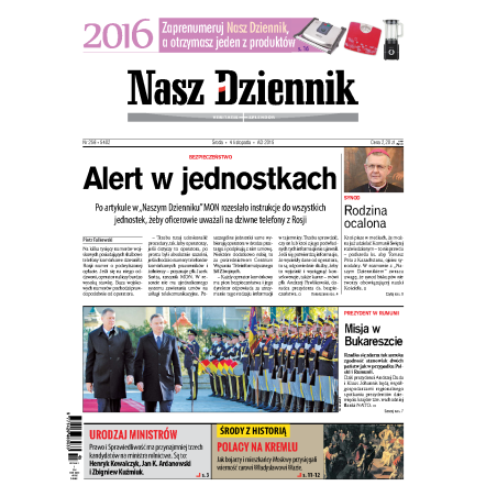 Nasz Dziennik z dnia 04.11.2015 wydanie PDF