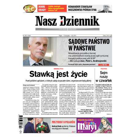 Nasz Dziennik z dnia 06.11.2015 wydanie PDF