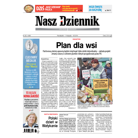 Nasz Dziennik z dnia 09.11.2015 wydanie PDF