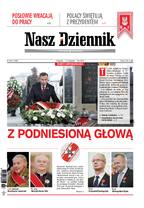 Nasz Dziennik z dnia 12.11.2015 wydanie PDF