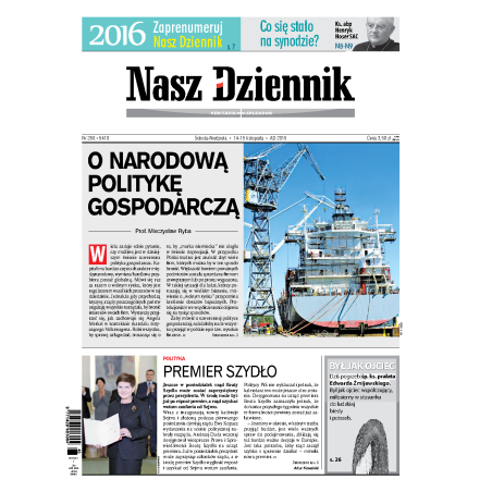 Nasz Dziennik z dnia 14.11.2015 wydanie PDF