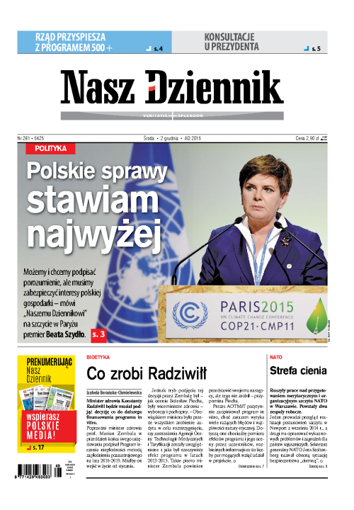 Nasz Dziennik z dnia 02.12.2015 wydanie PDF