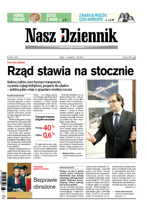 Nasz Dziennik z dnia 04.12.2015 wydanie PDF