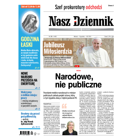 Nasz Dziennik z dnia 08.12.2015 wydanie PDF