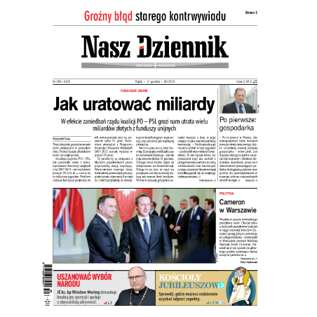 Nasz Dziennik z dnia 11.12.2015 wydanie PDF